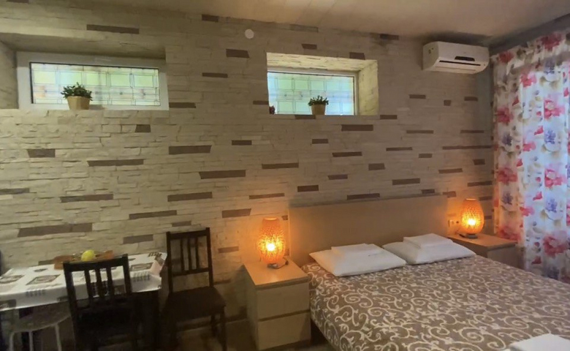 Четырёхместный двухкомнатный номер с террасой. Гостевой дом Pa&Spa. Анапа