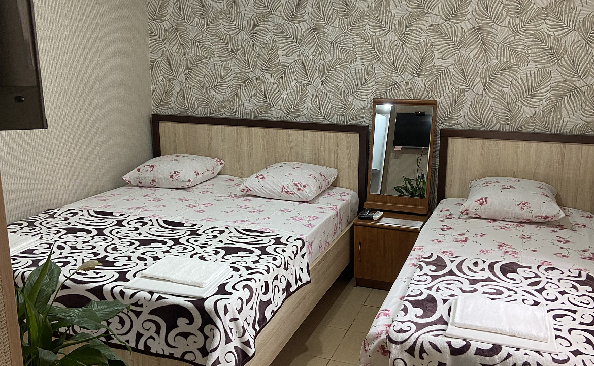 3-х местный номер с удобствами на 1-ом этаже. Гостевой дом У Сергея и Веры . Гагра 3-х местный номер с удобствами на 1-ом этаже. Гостевой дом У Сергея и Веры . Гагра