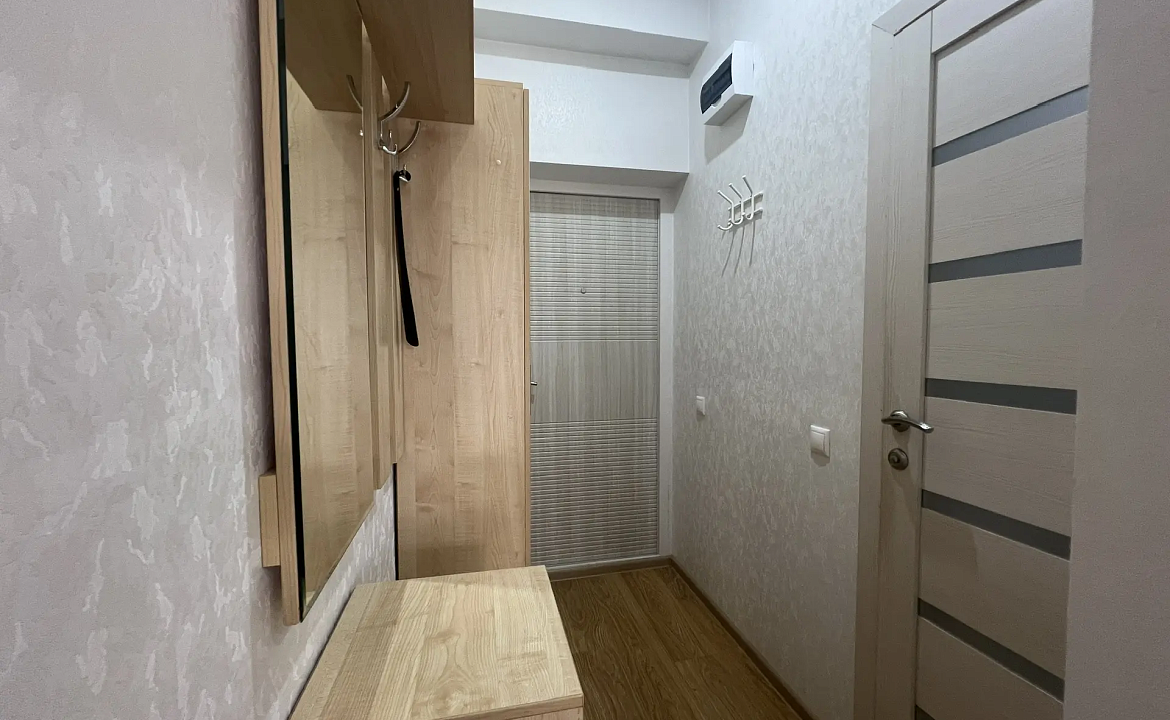 Апартамент с террасой 14к2. Светлая квартира с террасой и морем. Дагомыс