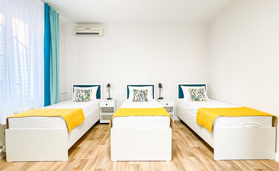 Стандарт 3-хместный с дополнительным местом. Отель Автор. Анапа