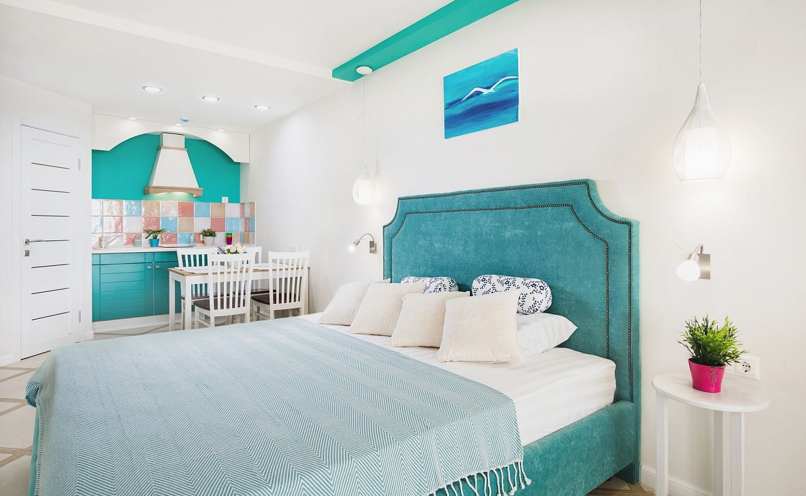 Luxe Albatros. Отель Villa Capri. Щелкино