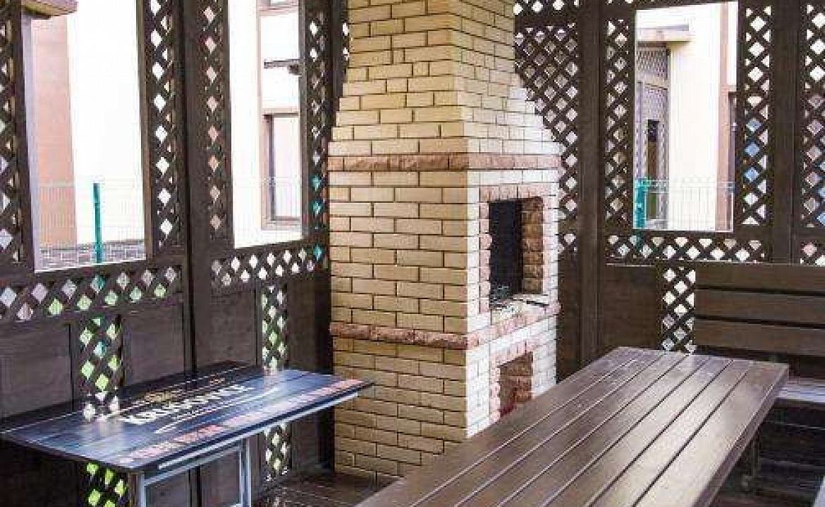 Вилла-шале с террасой для барбекю. Комплекс «Маунтин Виллас». Красная Поляна