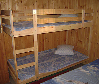 4-местный 1 этажа 2-ярусная кровать. Гостевой дом На Ясной. 