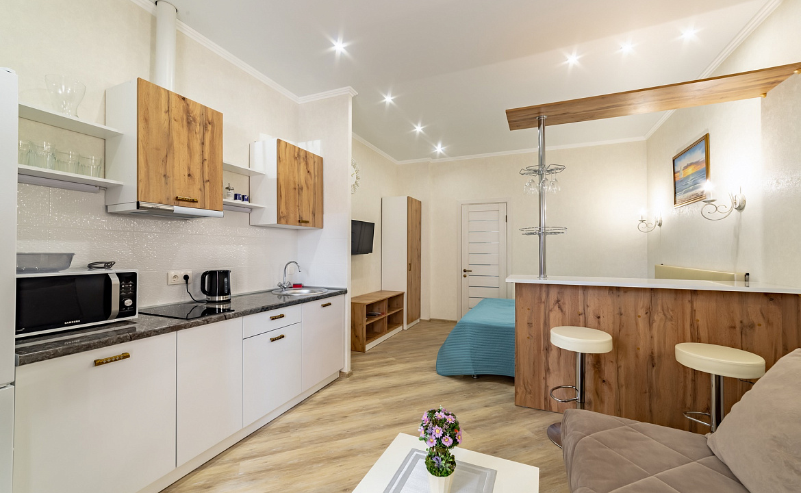 Студия в центре Сочи рядом с крупнейшим пляжным комплексом Ривьера. Уютные Квартиры в центре Сочи рядом с крупнейшим пляжным комплексом Ривьера. Сочи