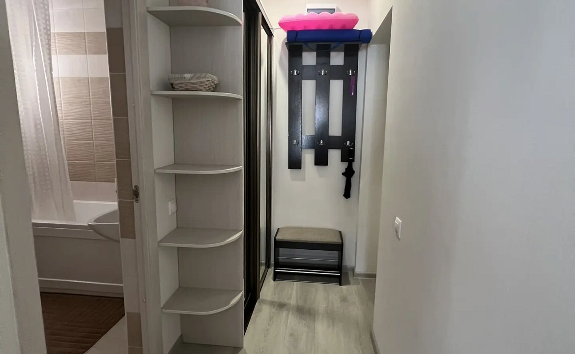 Студия с видом на море 217к2. Светлая квартира с террасой и морем. Дагомыс