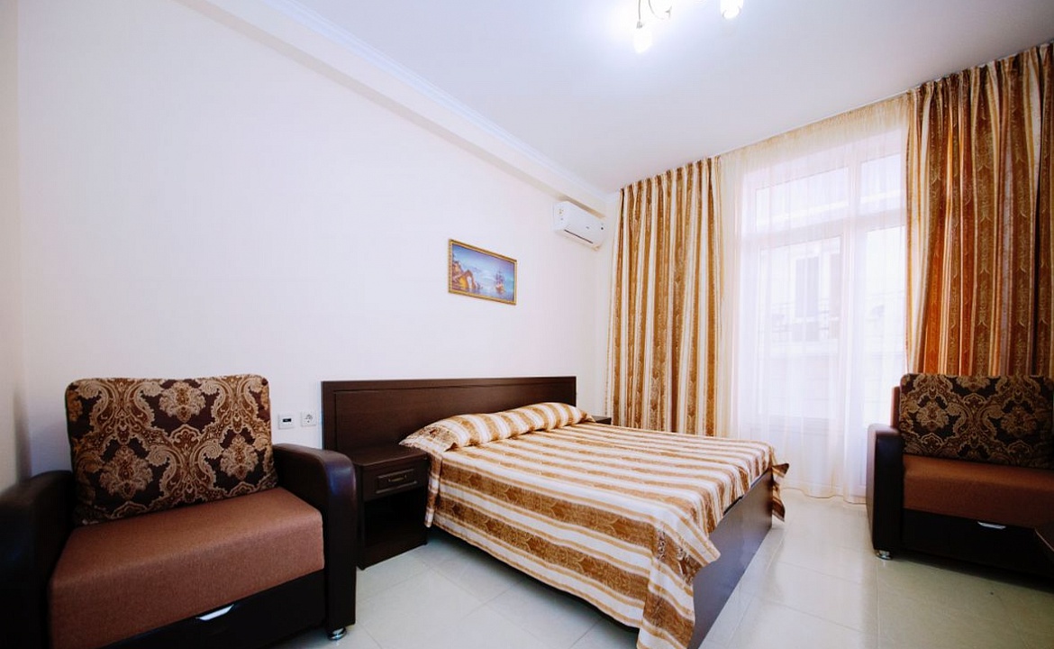 НОМЕР 4-х местный Полулюкс. Гостевой дом «У моря» Витязево. Витязево