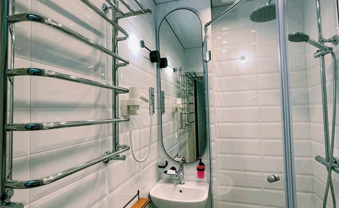 Стандартный с 2 кроватями. Отель Капитан Морей. Анапа