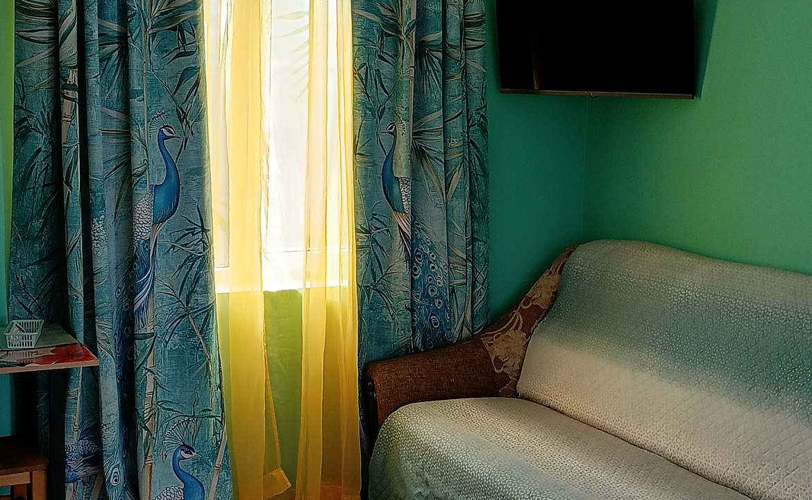 Лето. Частный сектор У тети Аси. За Родину