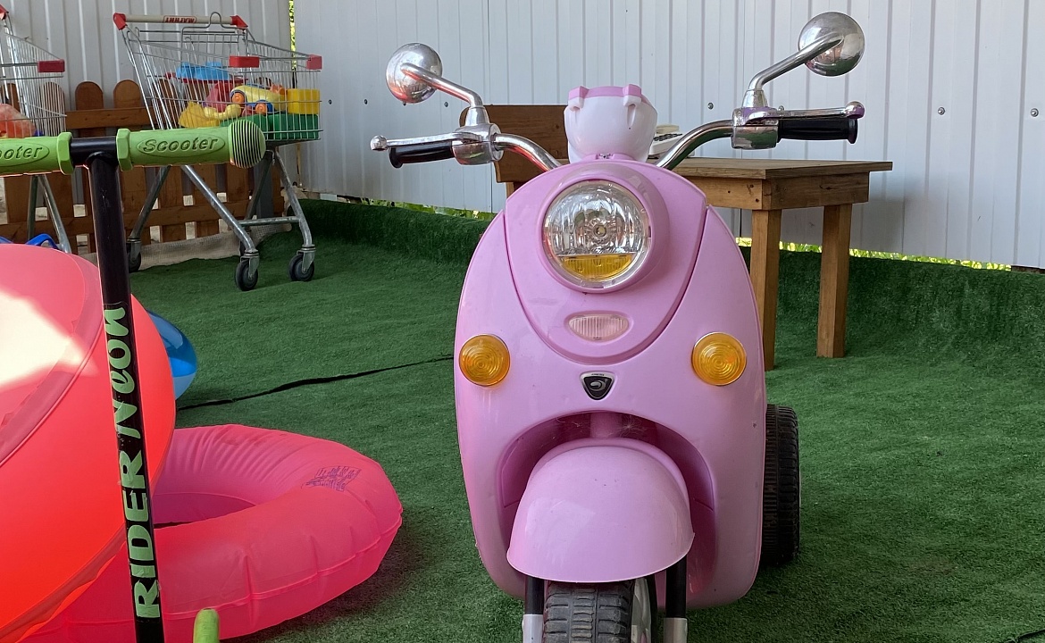 Двухкомнатный номер со своей кухней. Гостевой дом 7Я. Голубицкая