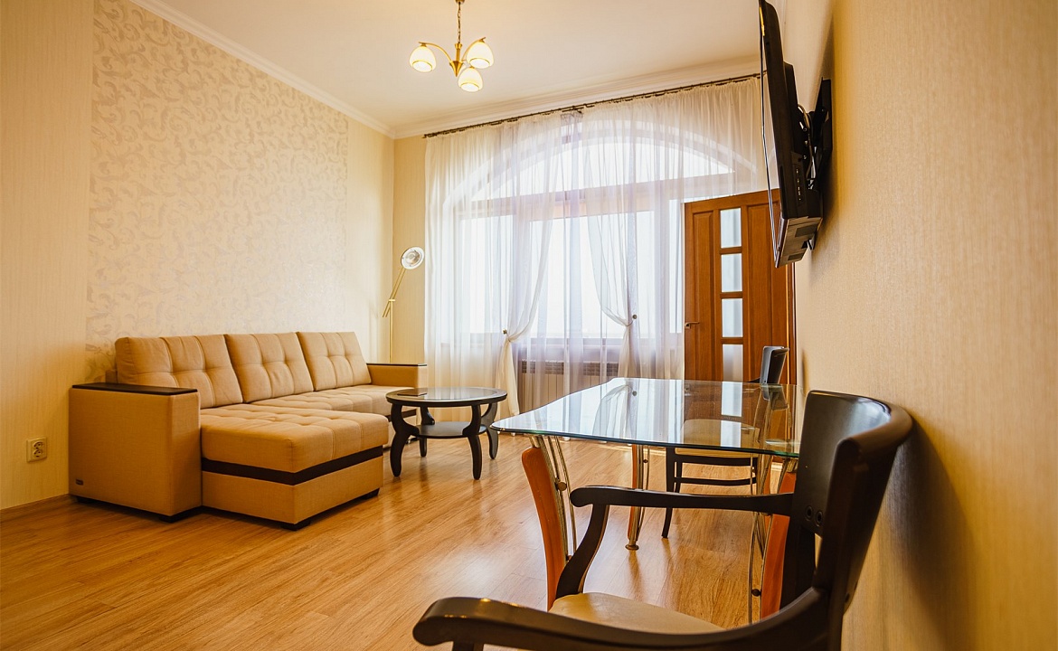 Апартаменты двухкомнатные люкс с террасой 1. Гостевой дом Лиана. Ливадия