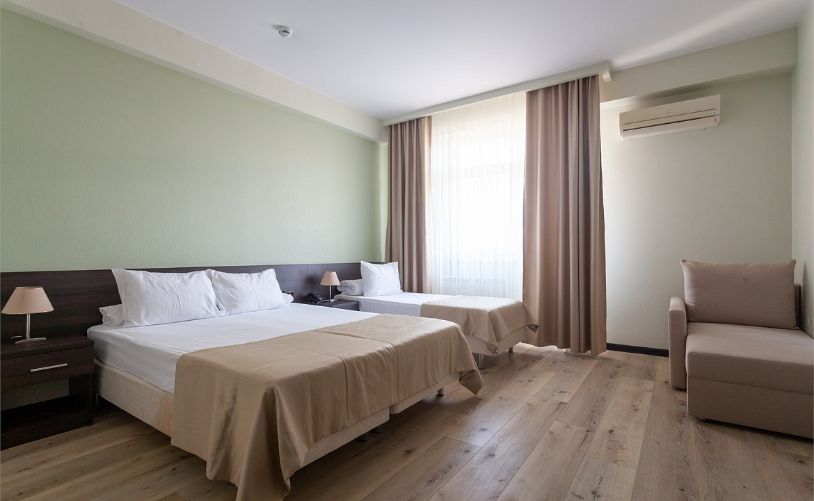 СТАНДАРТ ТРЕХМЕСТНЫЙ. ЭКОДОМ АДЛЕР ****. Адлер