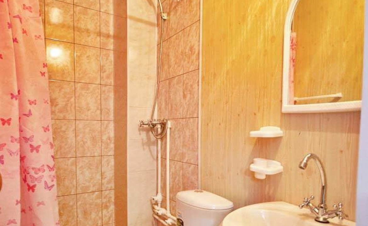 СТАНДАРТ 3Х МЕСТНЫЙ НОМЕР С БАЛКОНОМ КОРПУС №1, 1 И 2 ЭТАЖ. База отдыха "Ока". Благовещенская