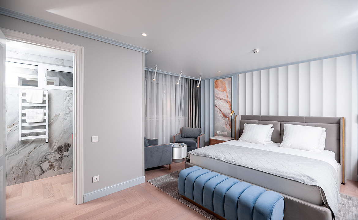 Номер «Люкс» (с сауной). Пансионат "Радуга". Геленджик