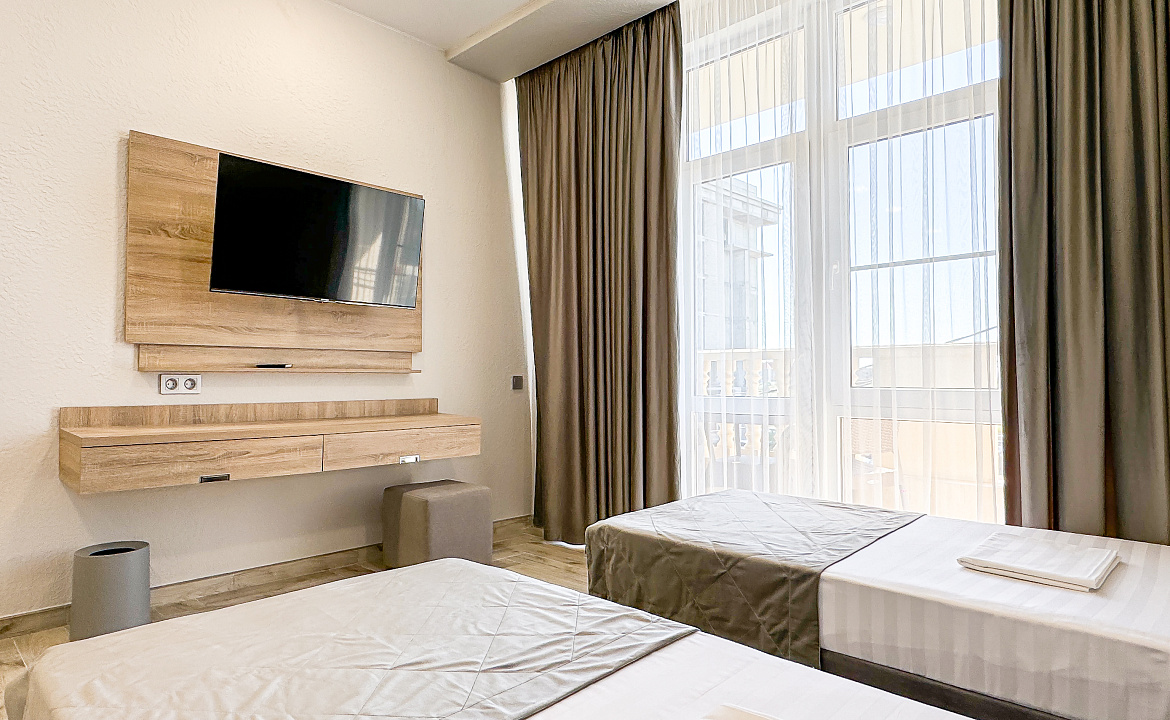 Корпус 2 Супер Люкс с видом на море. Anzhelina Family Hotel. Витязево