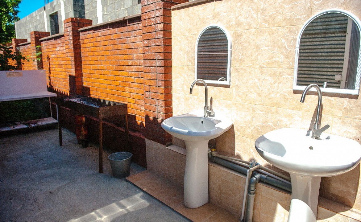 Кухня-общая, летяя. Гостевой дом «Каравелла». Лермонтово