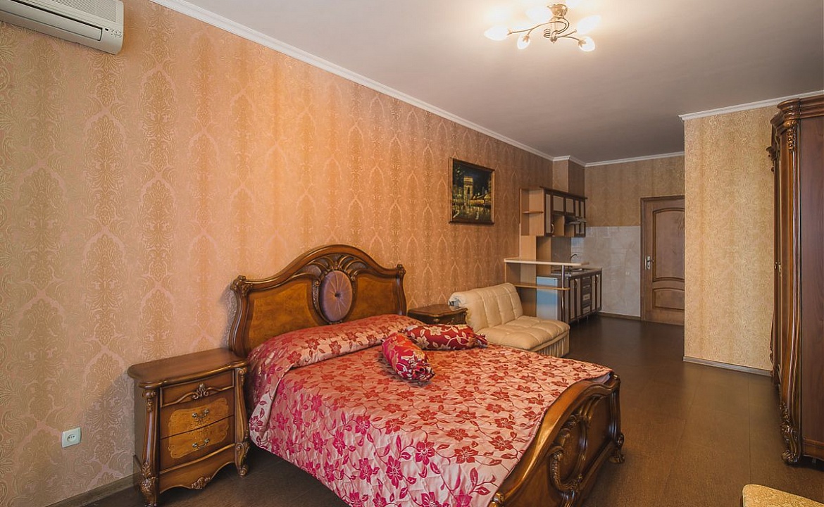 Студия (вид на море). Hotel & Osteophaty center "Lotus". Утёс