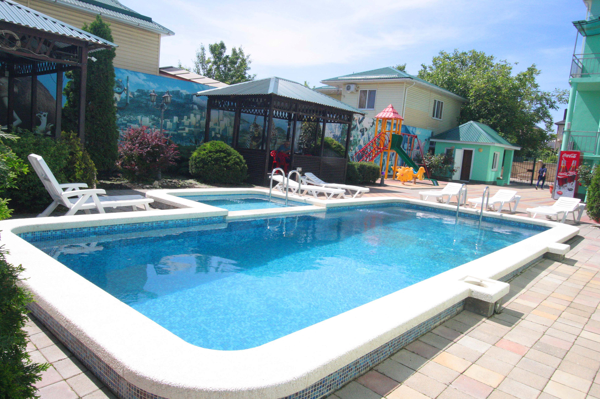 . Гостевой дом "Спартак". Витязево . Гостевой дом "Спартак". Витязево