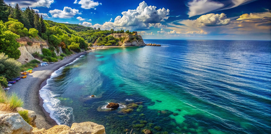 Какое море в Кабардинке?