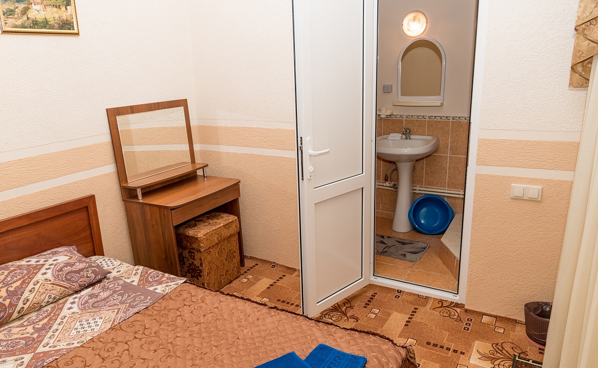 Одноместный номер класса стандарт со всеми удобствами. Гостевой дом "Ника" - Анапа. Анапа