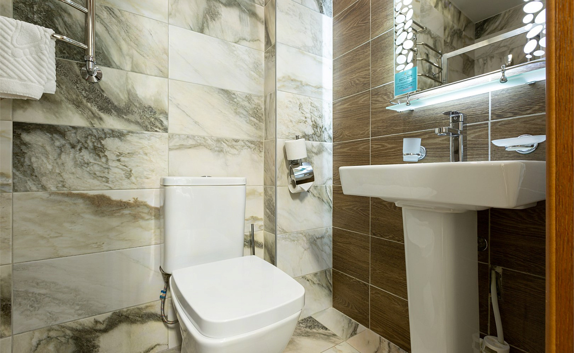 Одноместный без окна. Отель "Сочи Галерея Парк". Сочи