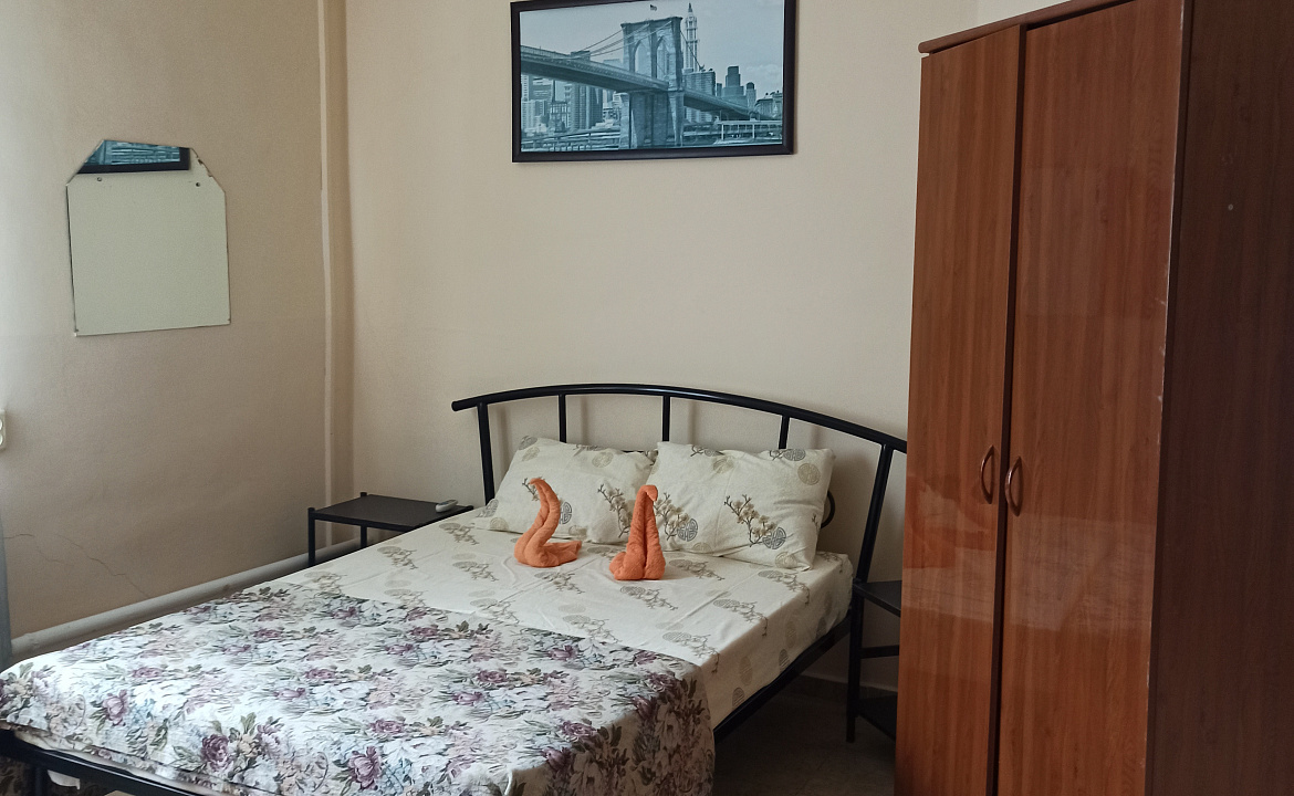 Четырёхместный номер стандарт. Гостевой дом Белые скалы. Лазаревское