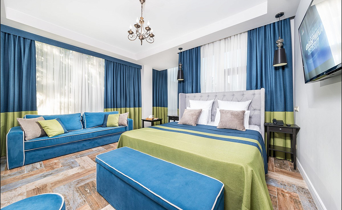 Студия с кухонным уголком. Гостиничный комплекс Альбатрос. Анапа