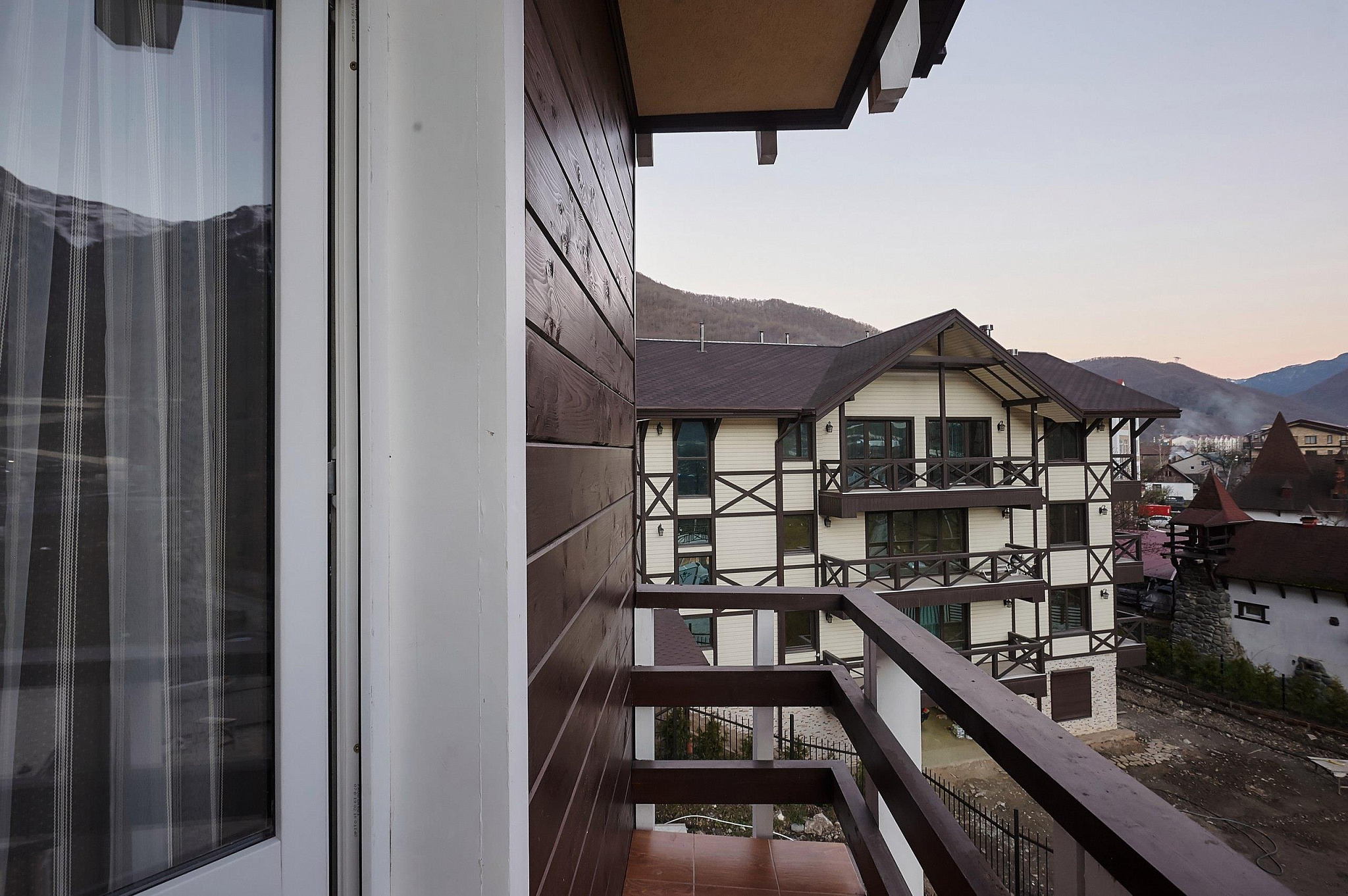 . Гостиница Романовский ретрит-шале. Красная Поляна