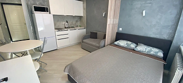 Квартира в многоквартирном доме Студия с панорамными окнами на первой береговой линии