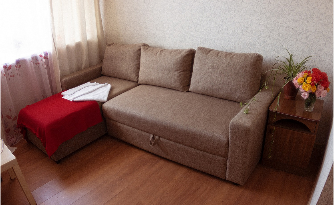 2-комнатный 4-местный номер с балконом,  2, 3 этаж. Гостиница Астерия. Ейск