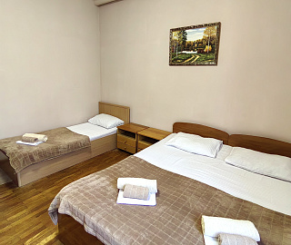 Двухкомнатный номер до 5 гостей. Гостевой дом "Цитрус". 