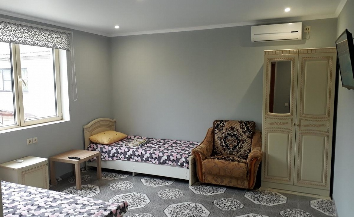 ТРЕХМЕСТНЫЙ СТАНДАРТ. Отель "Берег"       . Джубга