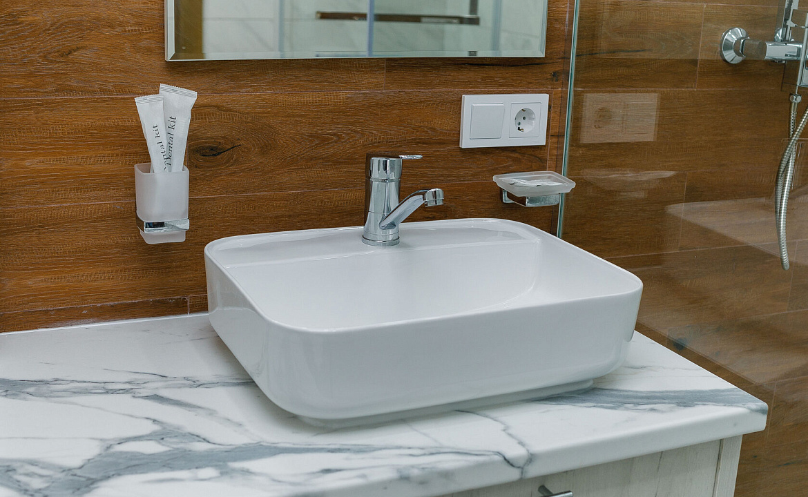 СТАНДАРТ C ДВУМЯ КРОВАТЯМИ. Отель "Алион". Геленджик