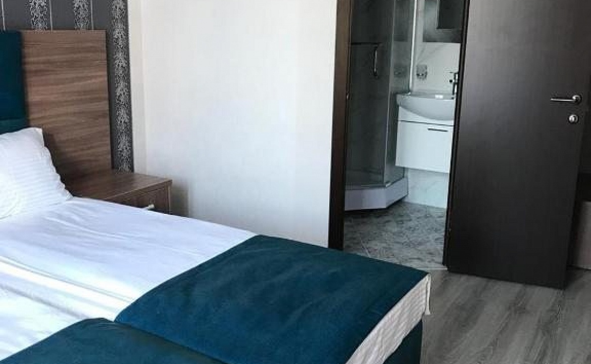 СТАНДАРТНЫЙ 3-МЕСТНЫЙ НОМЕР С 3 КРОВАТЯМИ. Гостевой дом "Family". Лазаревское СТАНДАРТНЫЙ 3-МЕСТНЫЙ НОМЕР С 3 КРОВАТЯМИ. Гостевой дом "Family". Лазаревское