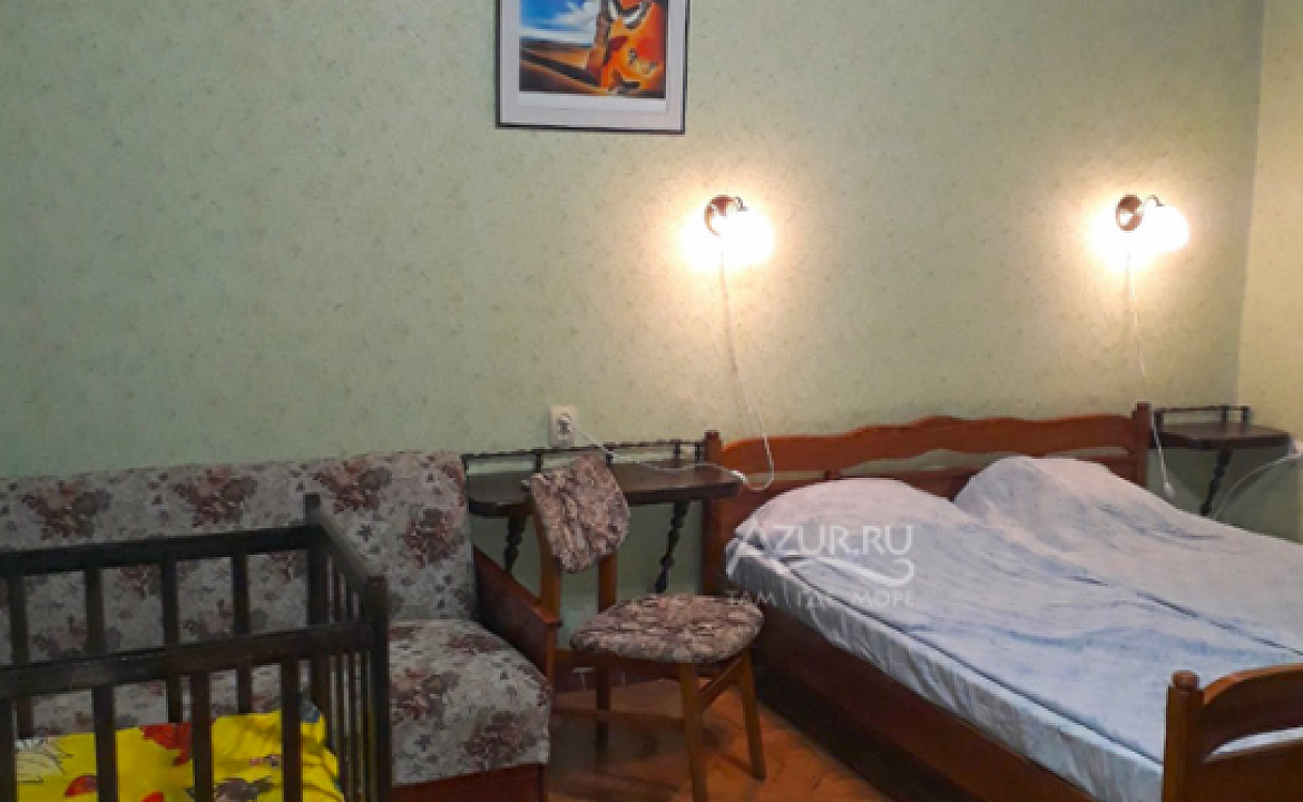 1-комнатный номер №4. Пансионат «Сергей». Алупка