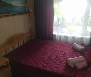 Трехместный номер со всеми удобствами первый этаж. Гостевой дом "Ставрополье". 