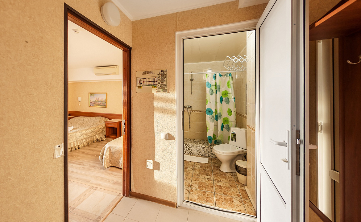 Трёхместный Стандарт. Отель Анапа Патио. Анапа