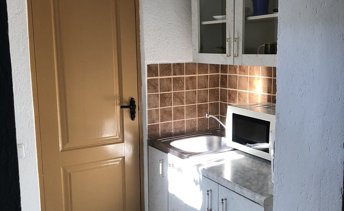 Двухместный номер с 1 кроватью и мини-кухней. Гостевой дом АнНи. Гаспра