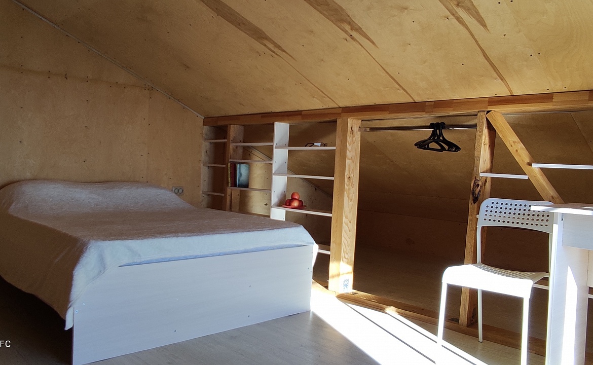 Комнаты на мансарде. Гостевой дом "Катюша". Дагомыс