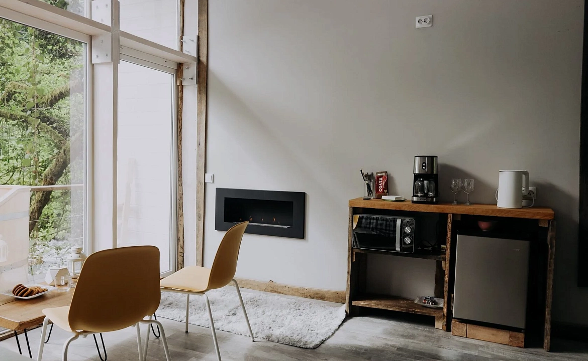 ДОМ №1. Глэмпинг "В Потоке". Красная Поляна