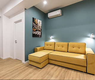 Апартаменты DELUXE с видом на море и олимпийские объекты 60. Отель Апарт-отель "НА ВЫСОТЕ!". 