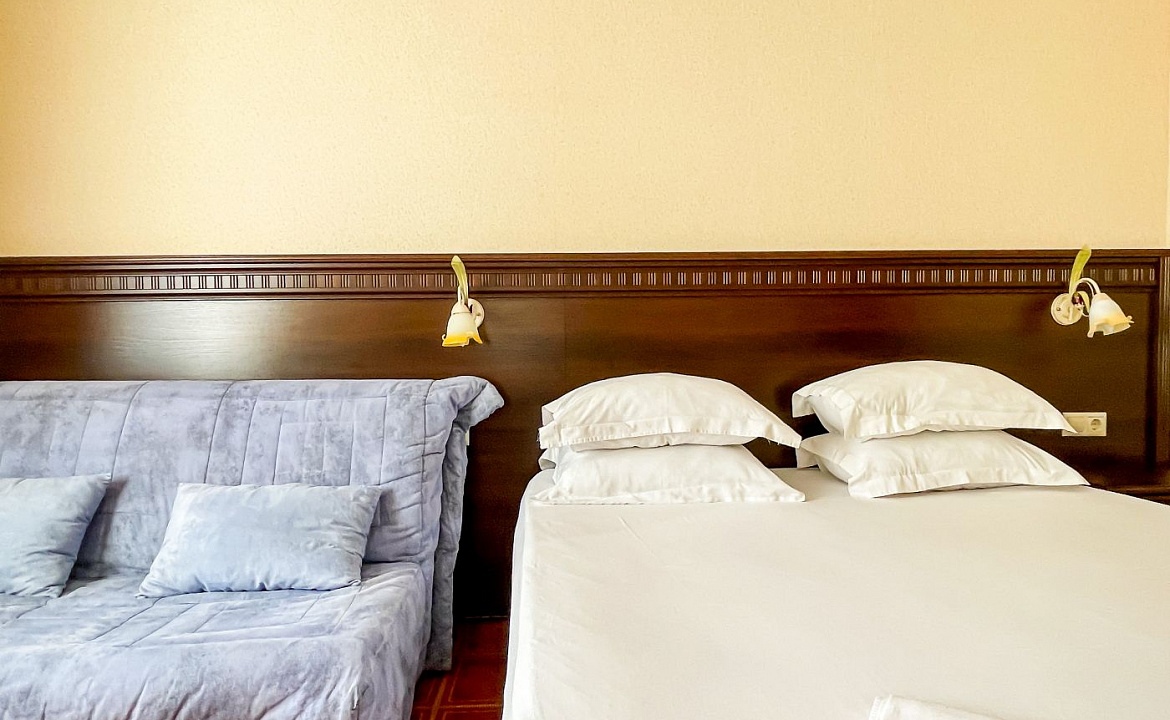 Стандарт 4-х местный (без балкона). Anzhelina Family Hotel. Витязево