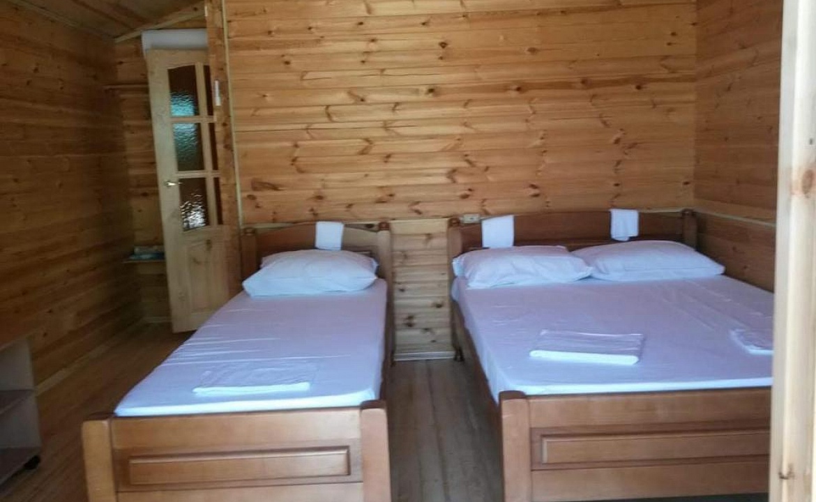 Эко-домики двухкомнатные. Гостевой комплекс "Эдем". Новый Афон