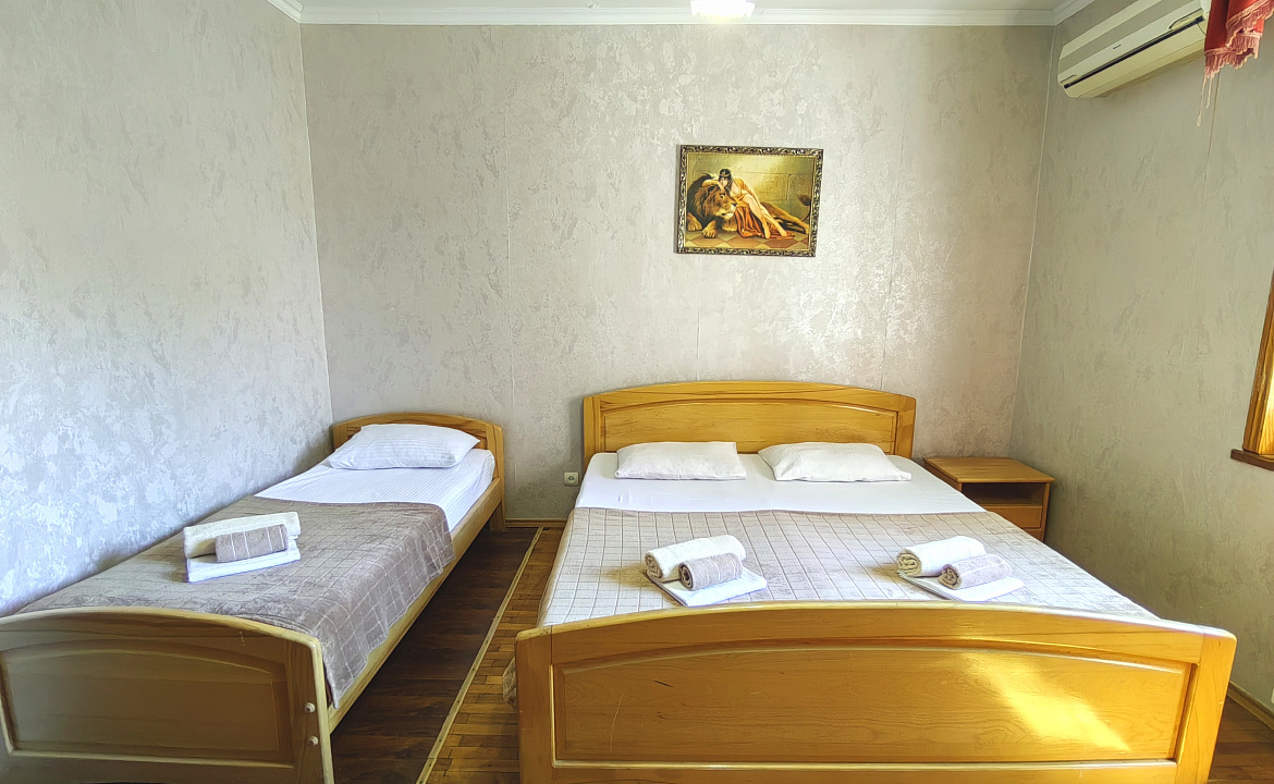 Двухкомнатный с кухней до 7  гостей. Гостевой дом "Цитрус". Лазаревское