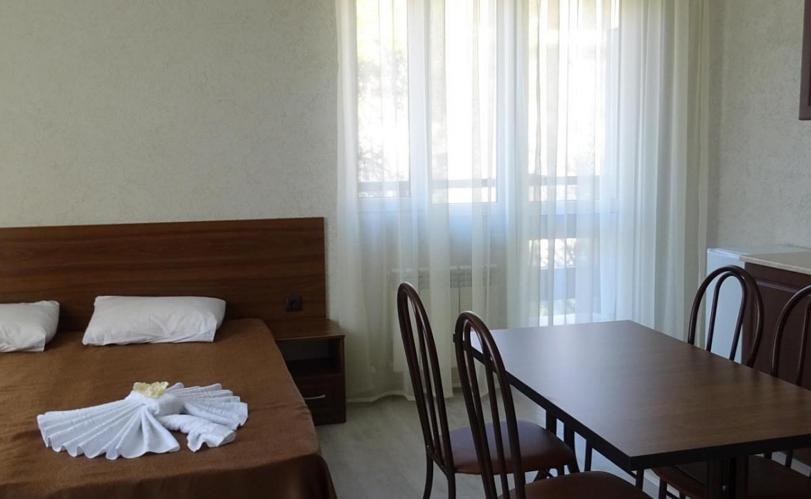 Апартаменты (левое крыло) 2 х местный. Семейные апартаменты "Благодарный круглый год". Красная Поляна