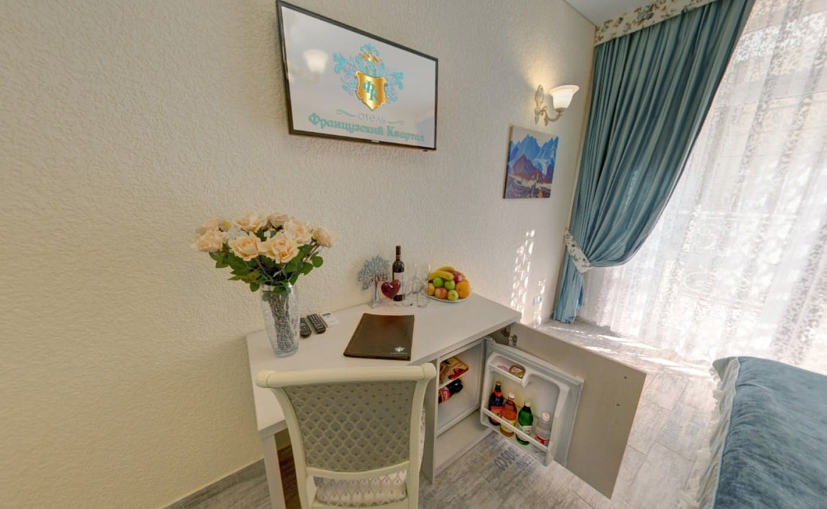3-х местный Стандарт. Отель "Французский квартал". Витязево