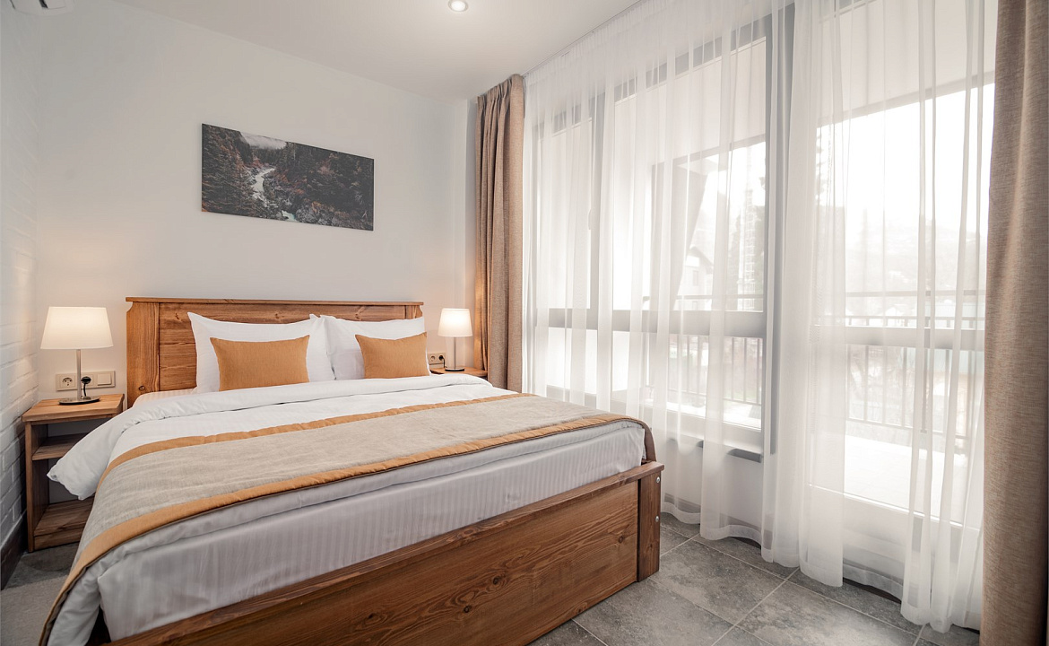 Стандартные апартаменты. Апарт-отель "Лес-Forest". Красная Поляна