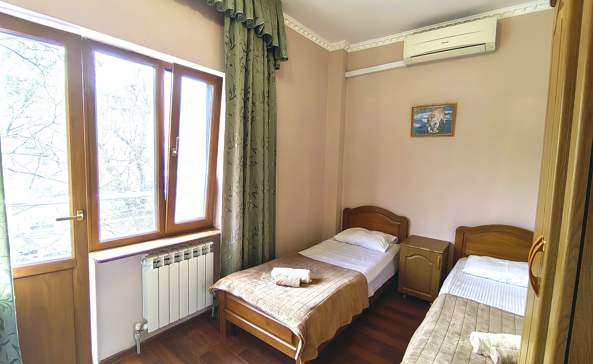 Двухместный номер «Комфорт». Гостевой дом "Цитрус". Лазаревское