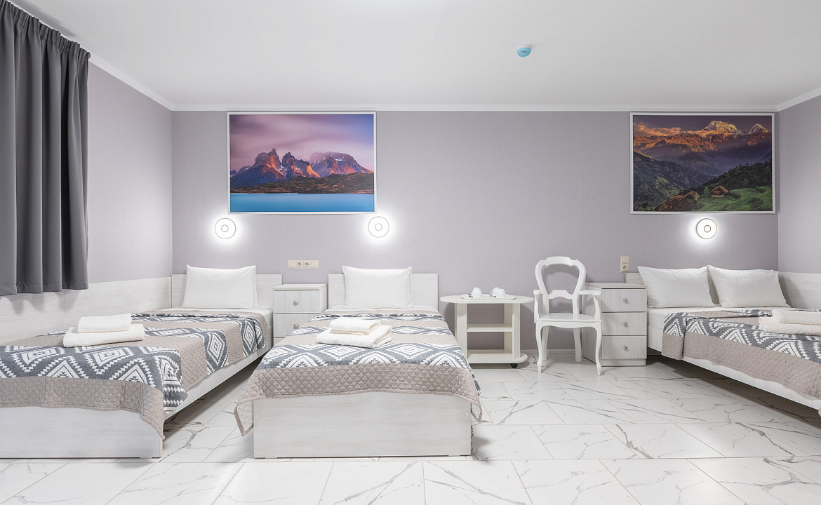 Апартаменты стандарт. Отель "Горная Кадриль". Красная Поляна