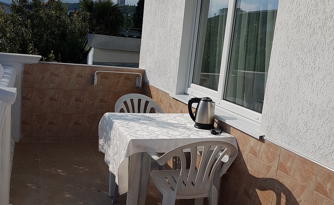 2х местный комфорт. Гостиница "Водолейчик". Алушта