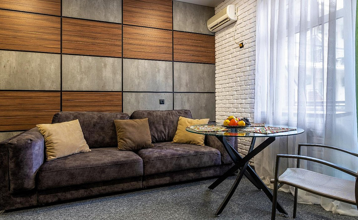 Номер Апартаменты с балконом и видом на море. Отель «БРЮТ». Геленджик